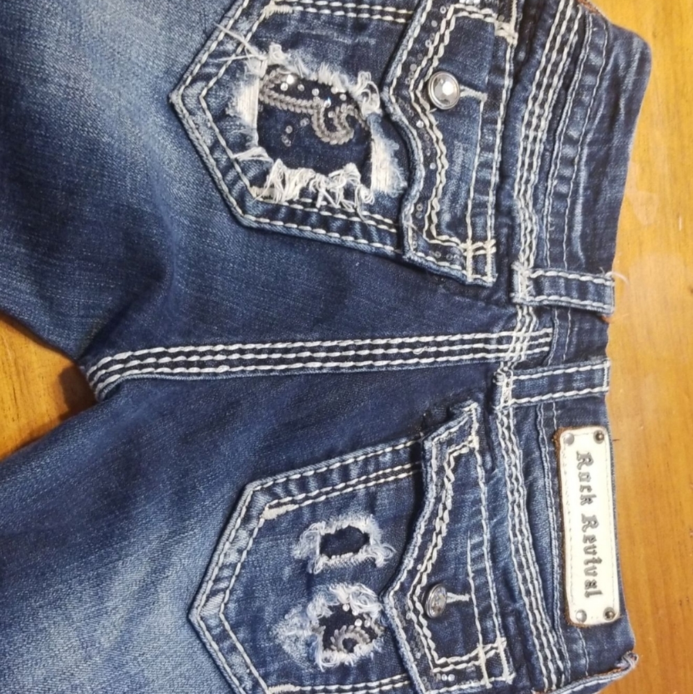 rock revival jeans